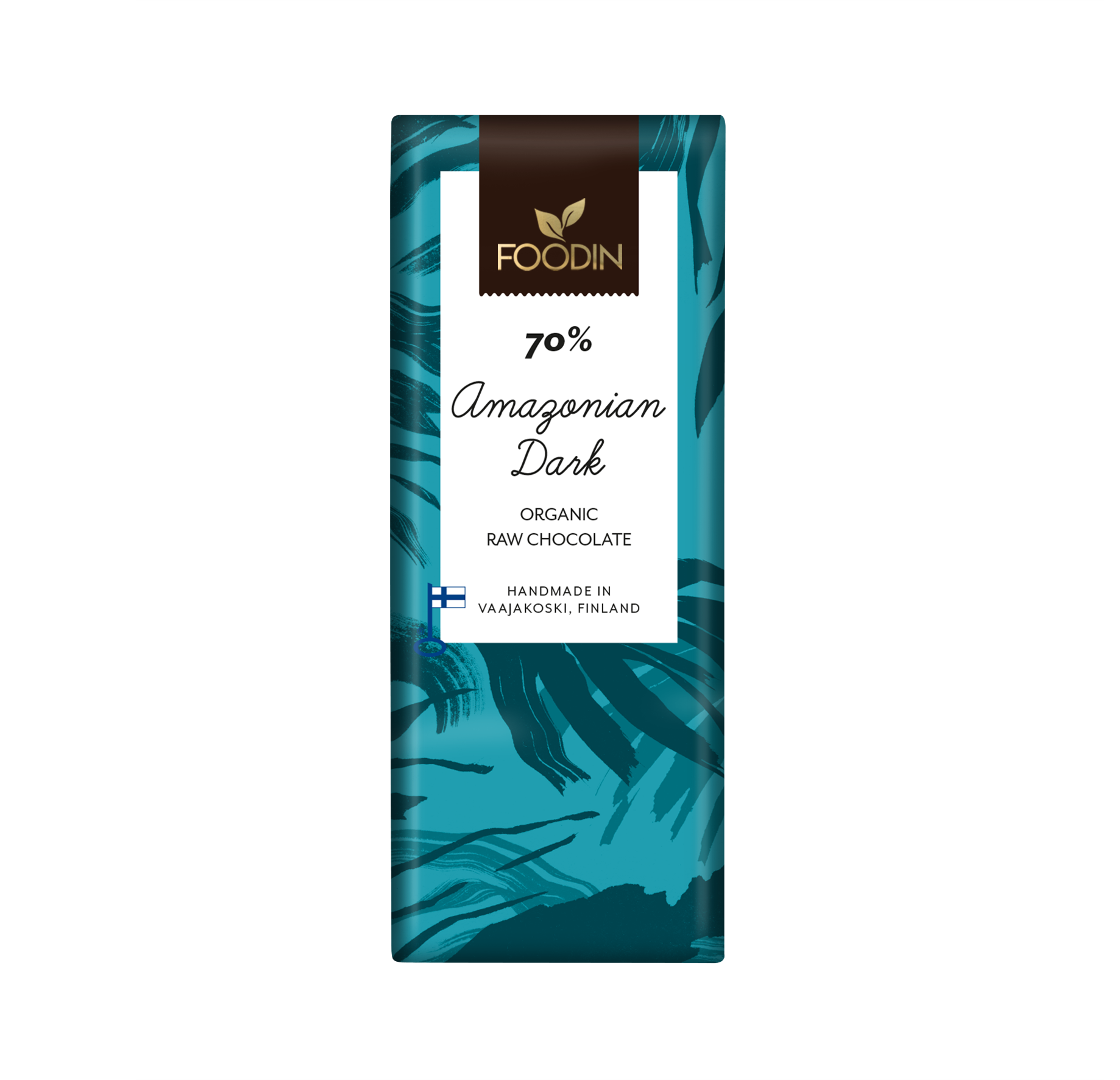 Organic Raw Chocolate Amazonian Dark 70% 40G - Organax Ltd