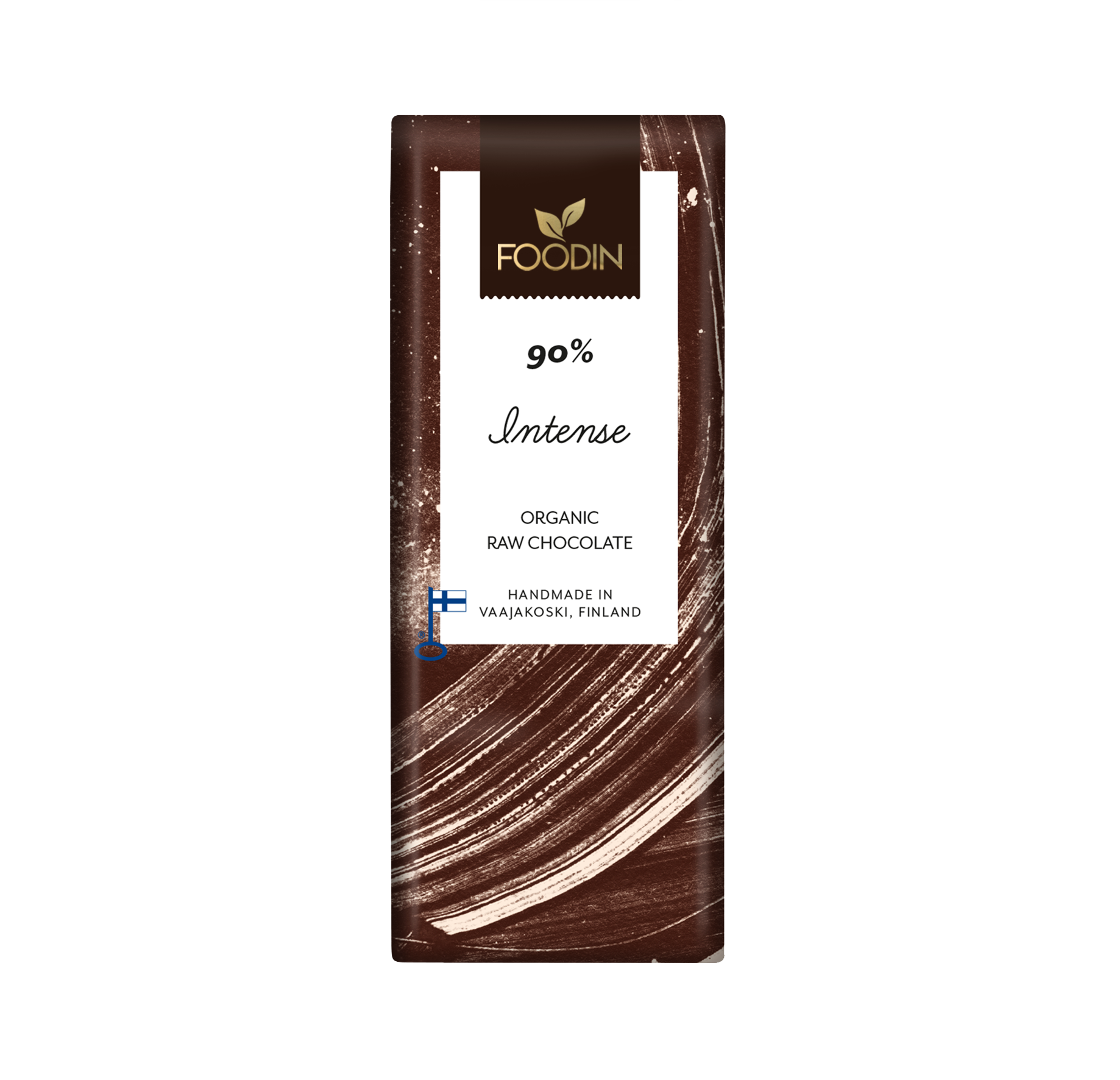 Organic Raw Chocolate Intense 90% 40G - Organax Ltd