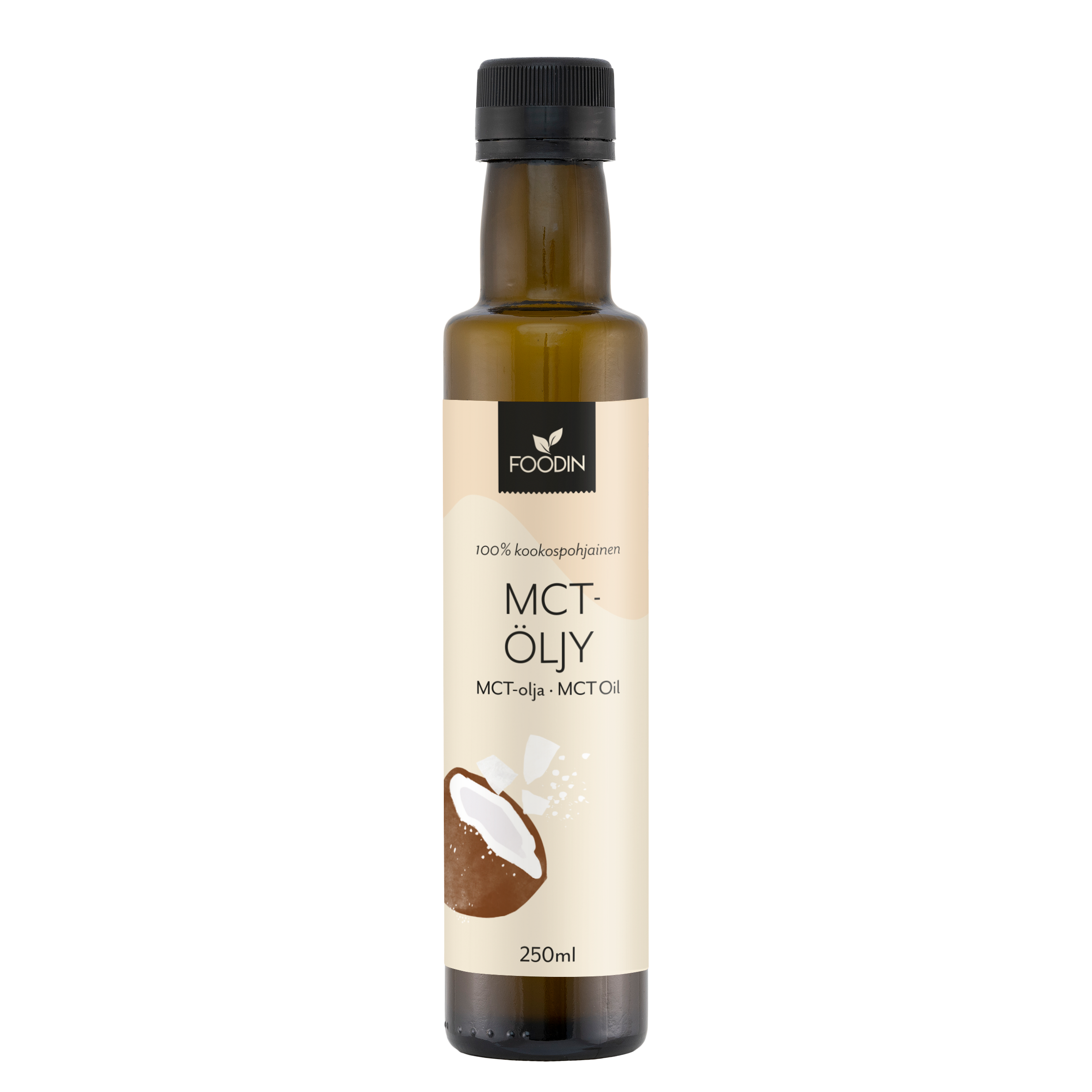 MCT Oil 250ml - Organax Ltd