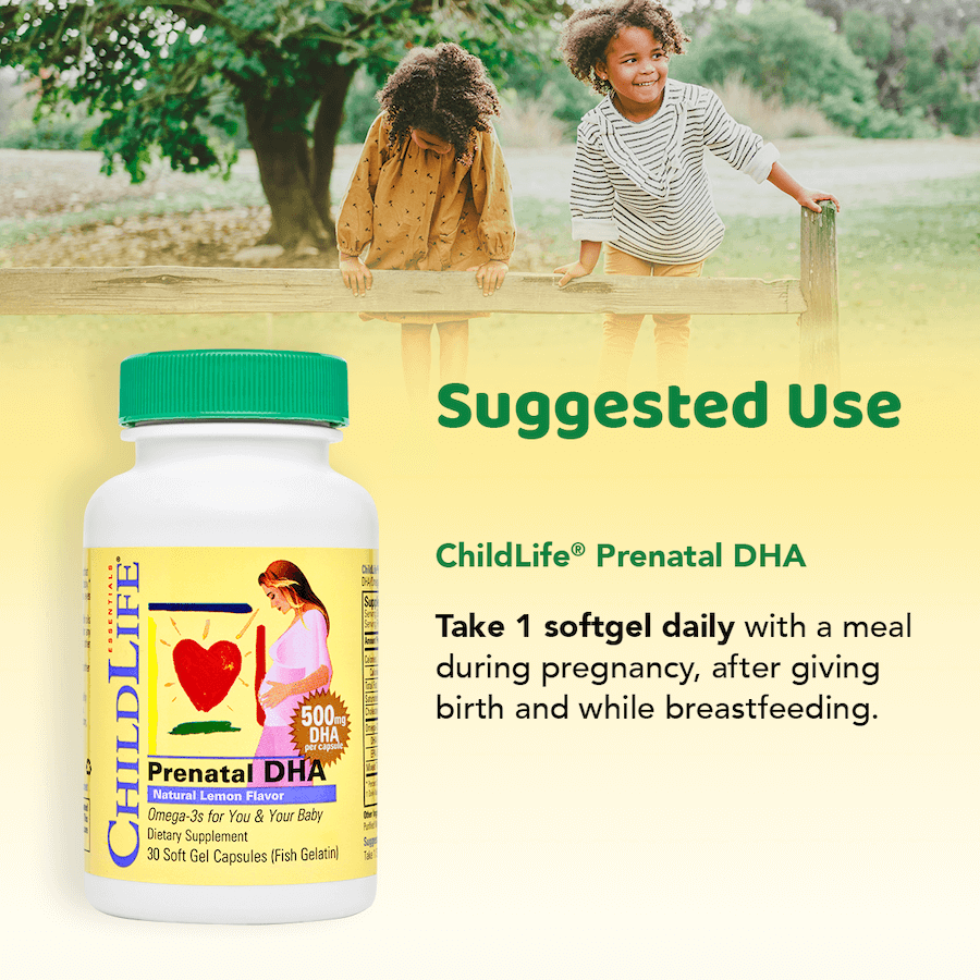 Prenatal DHA Lemon - Organax Ltd